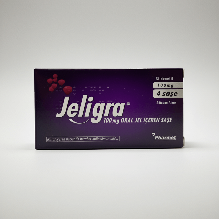 Jeligra 100 Mg 4 Adet - 1 Kutu